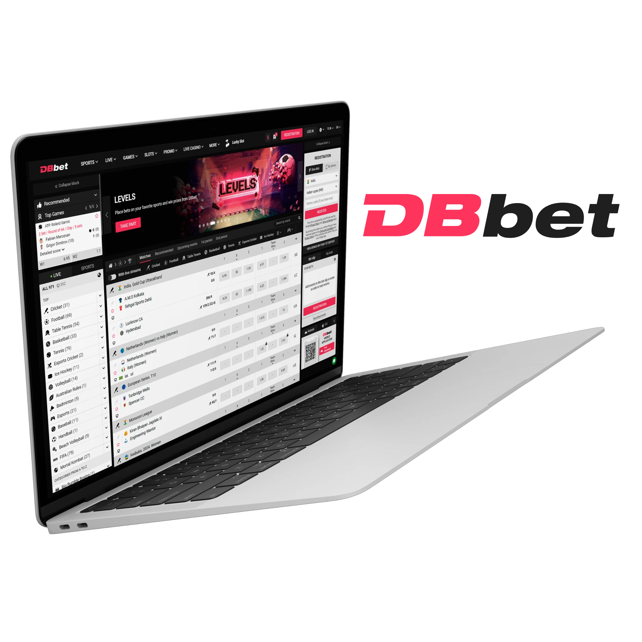 If you are ready to win at cricket betting on a daily basis - then choose the Dbbet gambling platform to do so.