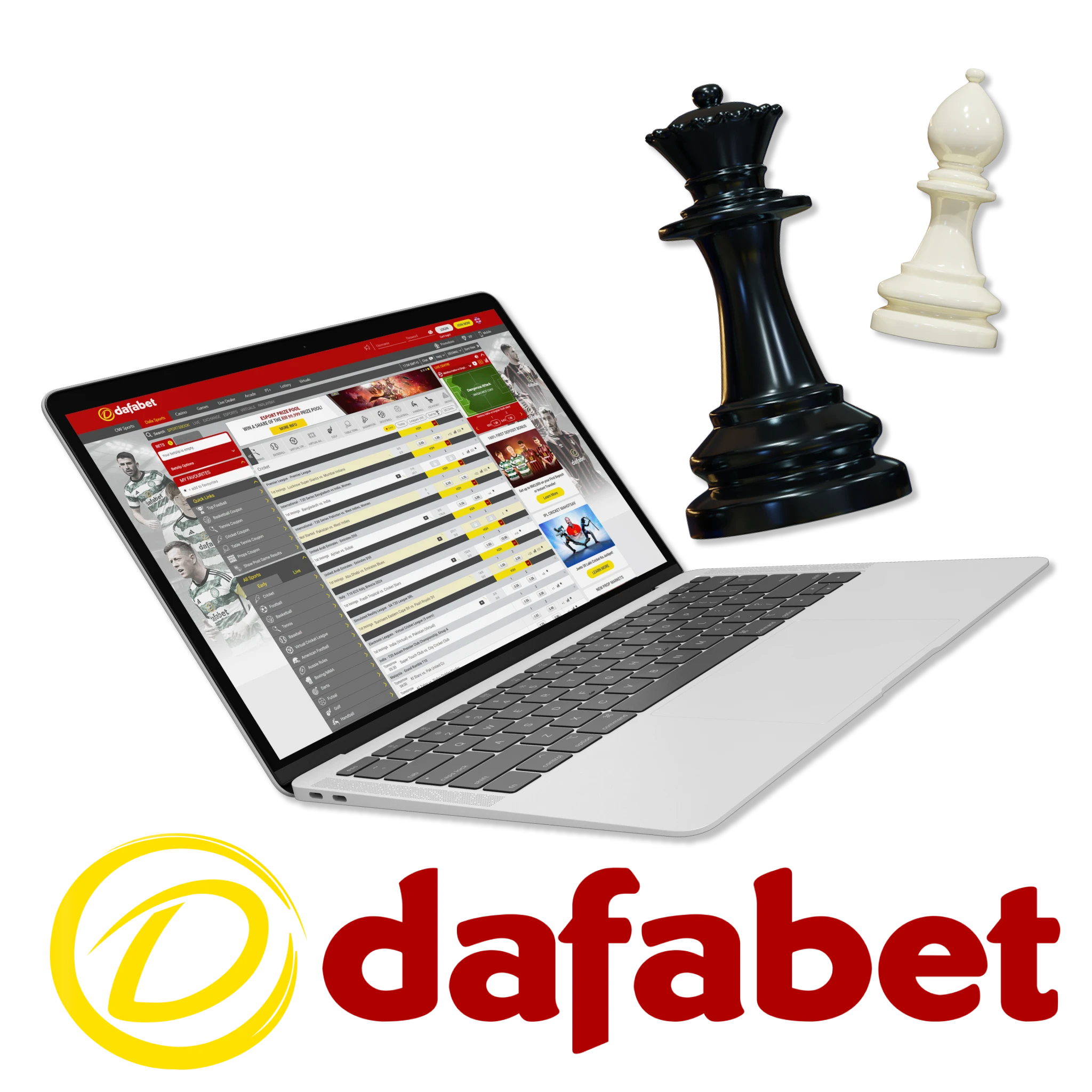 Chess betting is a nice decision, and by using Dafabet, you can rest assured you made the right choice.