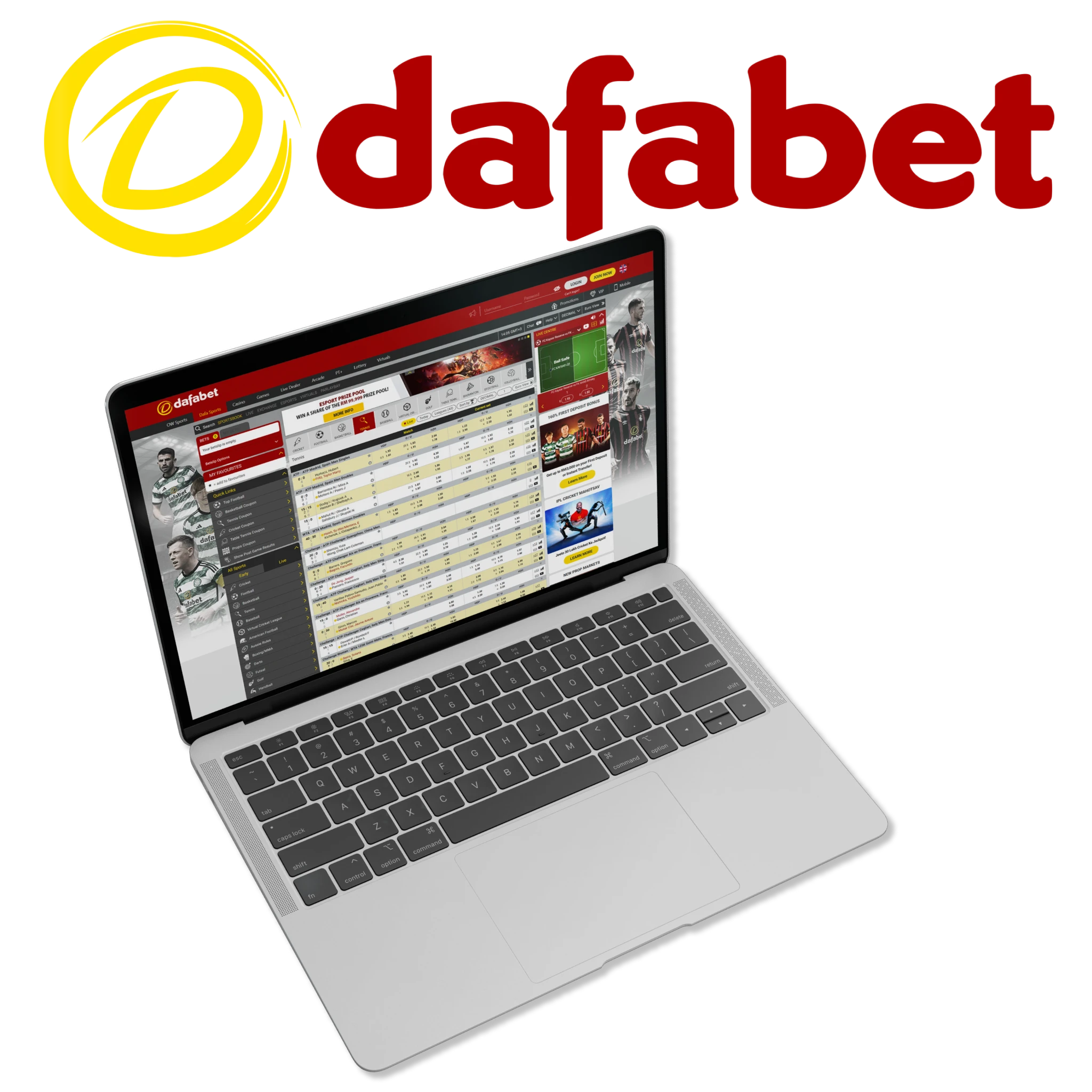 Dafabet is truly a great choice for those who wish to both get great winnings and have fun while placing bets on tennis.